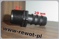PRZELOT PP 20- 3/4"gz (IRRIGA/IRRITEC)